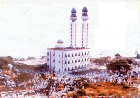 le jour de l'innoguration du mosquee de la divinitè 